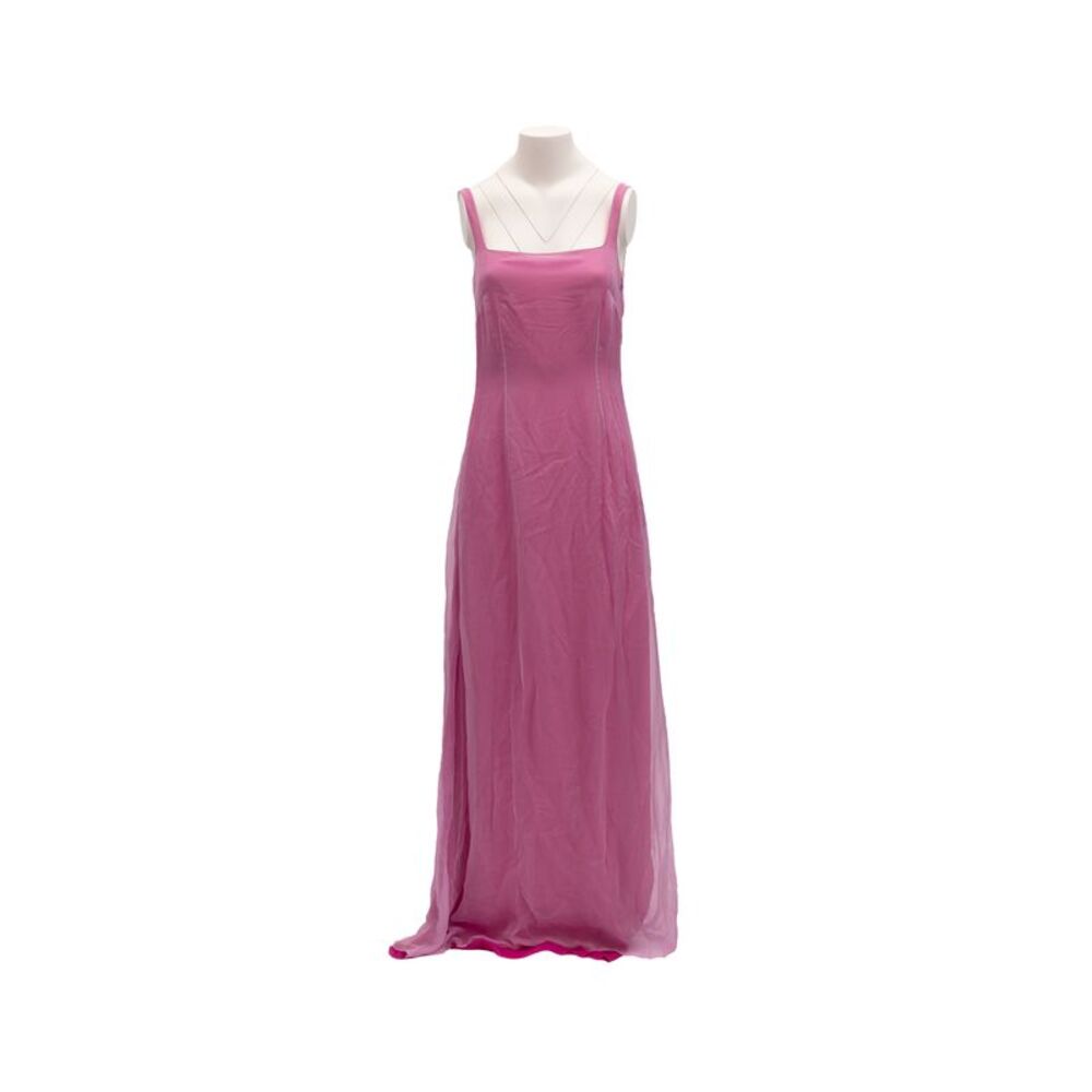 Valentino Garavani Pink Sleeveless Maxi Women's Dress